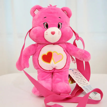 Plush Teddy Character Shoulder Bag