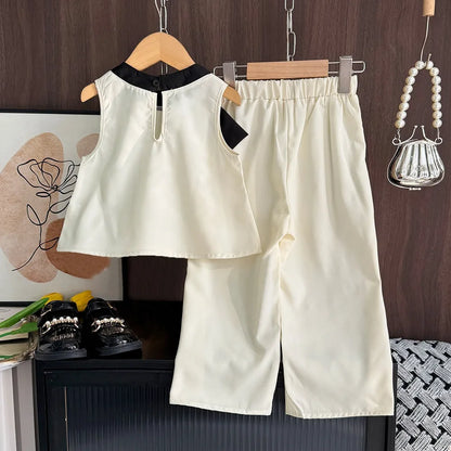 Chic Monochrome Girl Set