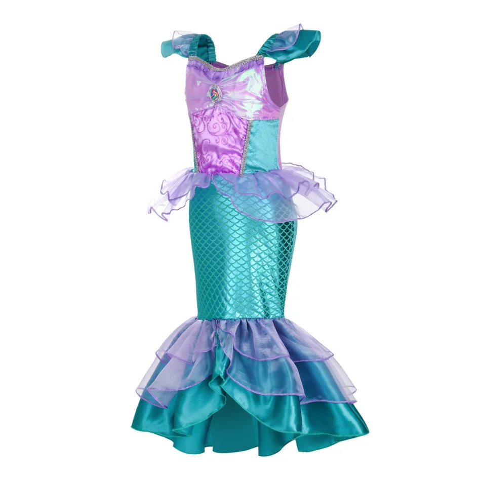 Magical Mermaid Princess Costume for Girls