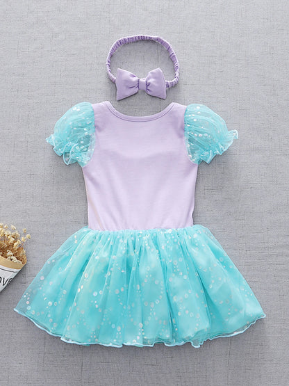Enchanted Mermaid Baby Romper Set