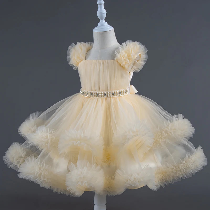 Mariah Layered Tulle Party Dress
