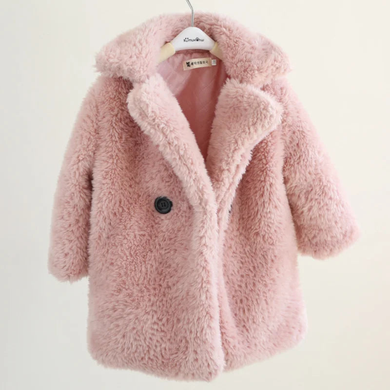 Fluffy Cloud Faux Fur Coat