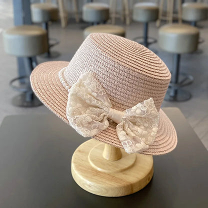 Princess Elegant Summer Hat & Bag Set for Girls