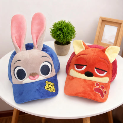 City Friends Plush Kids Cap Set