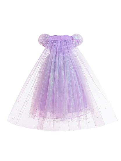 Luna Sparkle Princess Dress – Lilac Magic
