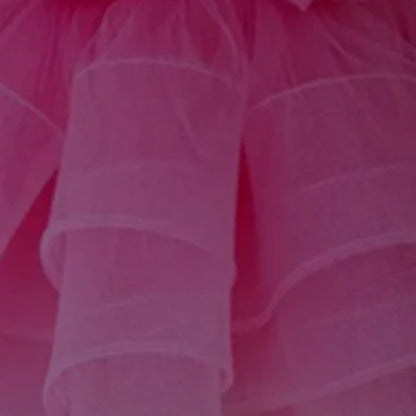 Pink Glam Tulle Party Dress