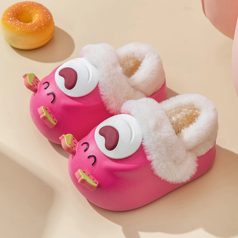 Berry Bear Winter Slippers