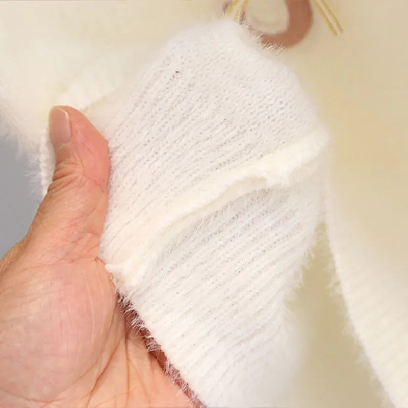 Embroidered Umbrella Princess Sweater