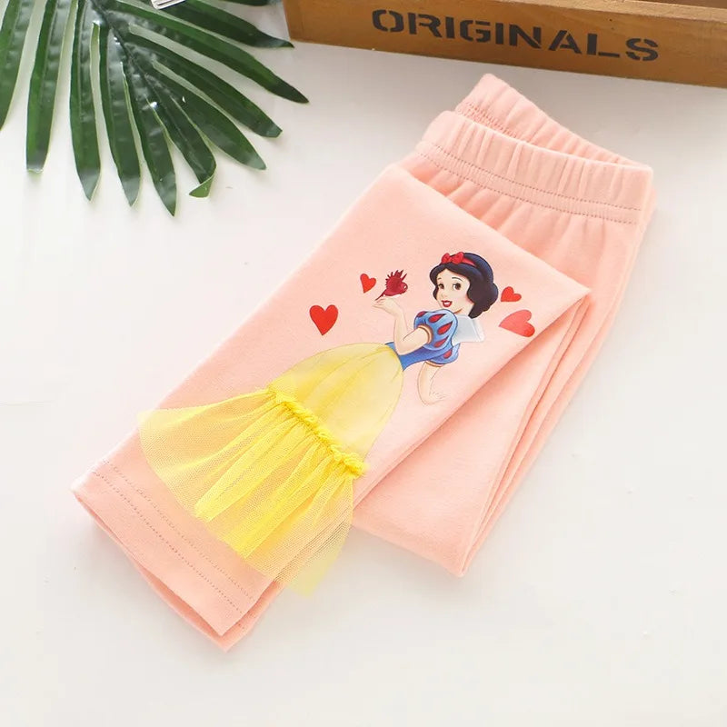 Princess Leggings with Tulle