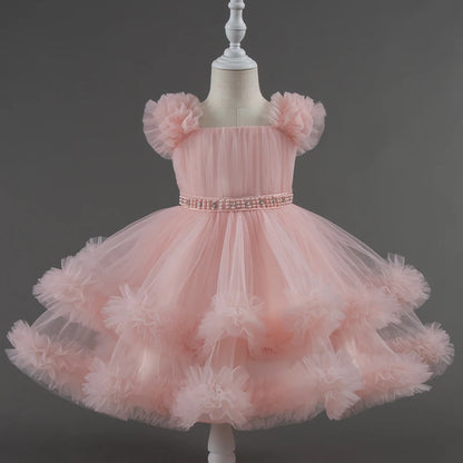 Mariah Layered Tulle Party Dress