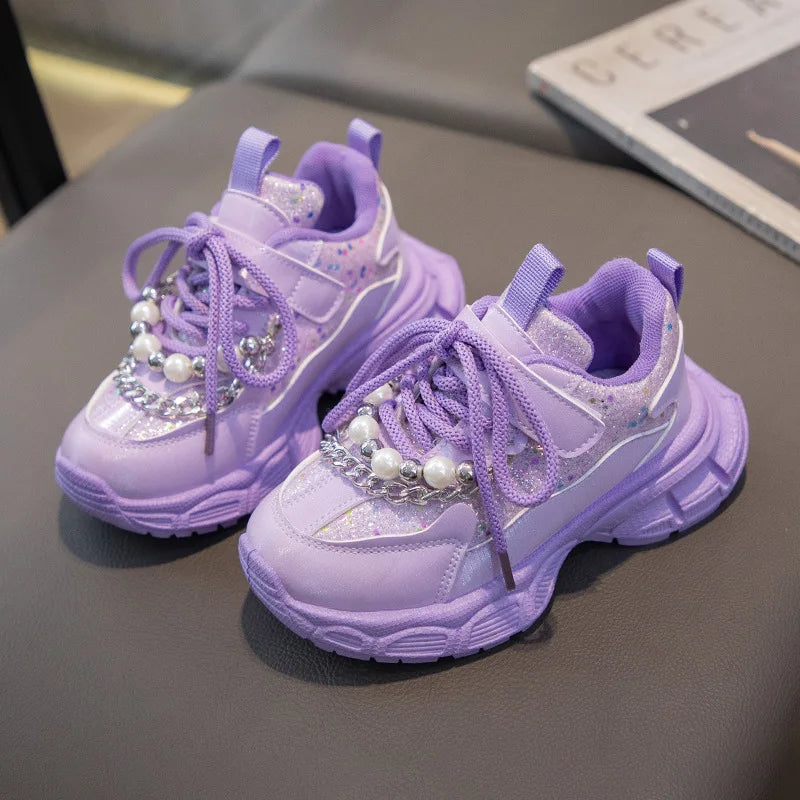 Glam Shine Kids' Sneakers