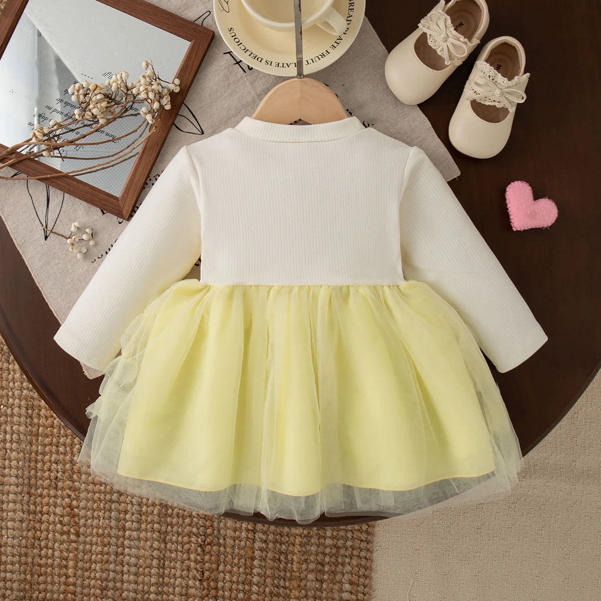 Baby Girl Heart Tulle Dress
