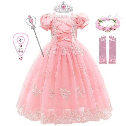Pink Princess Dress – Dress Only or Full Set