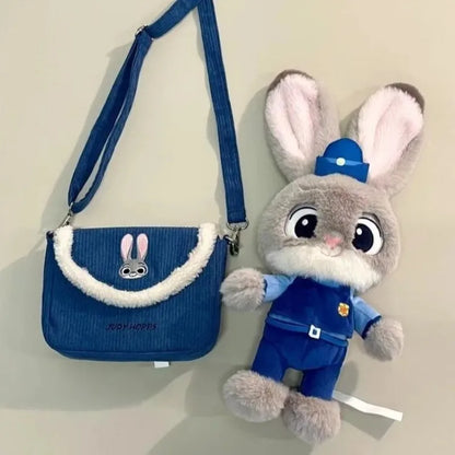 Plush Bunny Crossbody Bag