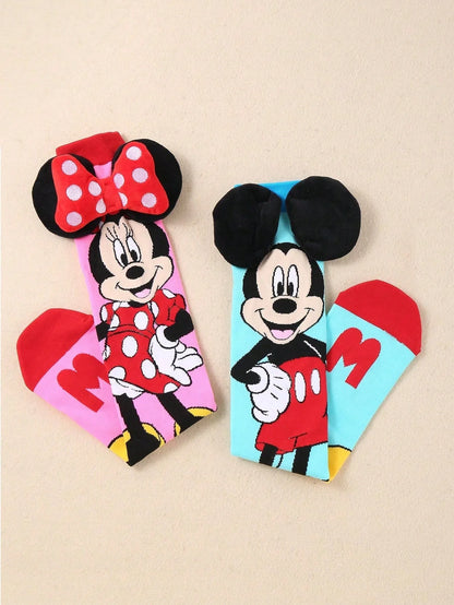 Cute Cartoon Couple Socks for Kids