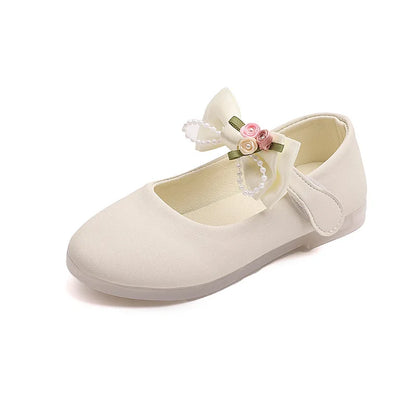 Sapatilha Infantil Elegance com Laço Floral