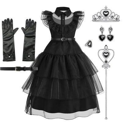Gothic Girl Halloween Costume Set