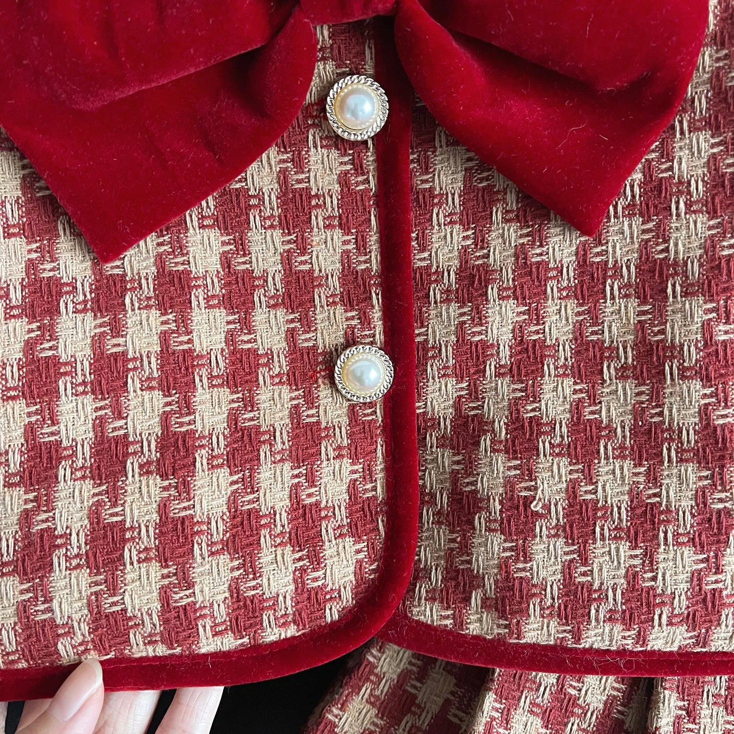 Royal Tartan Bow Set