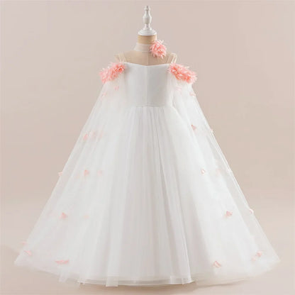 Floral Royalty Kids' Party Dress