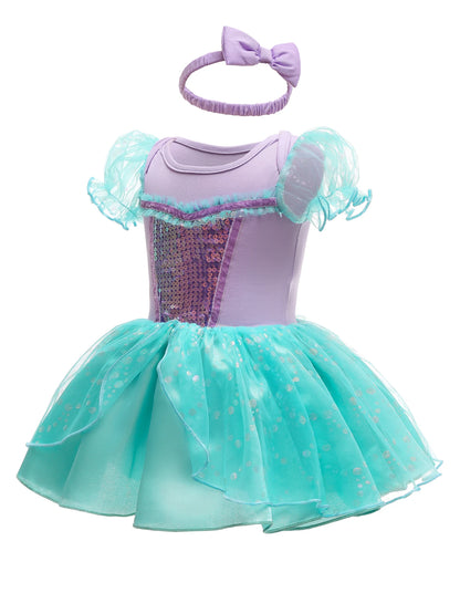 Enchanted Mermaid Baby Romper Set