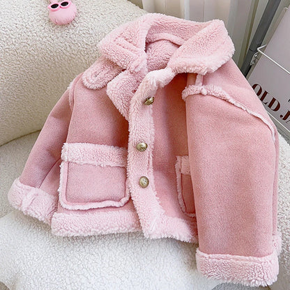 Blush Cozy Sherpa Coat