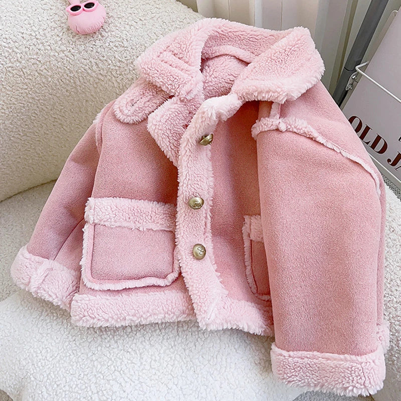 Blush Cozy Sherpa Coat