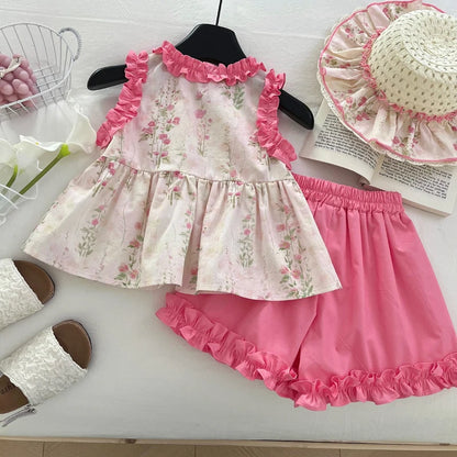 Enchanted Garden Pink Girls Set