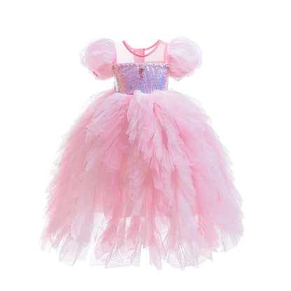 Royal Pink Blossom Gown