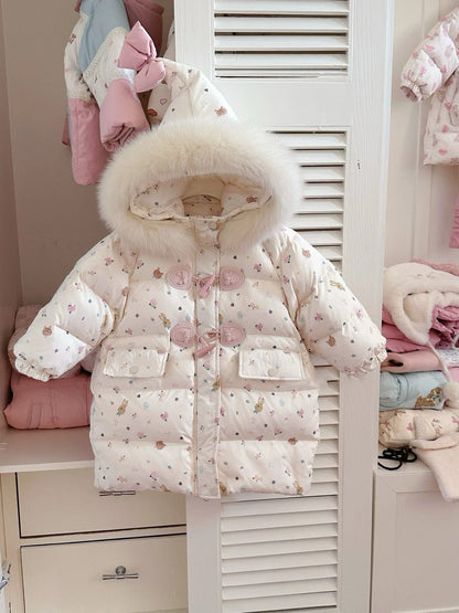 Fairy Garden Puffer Coat