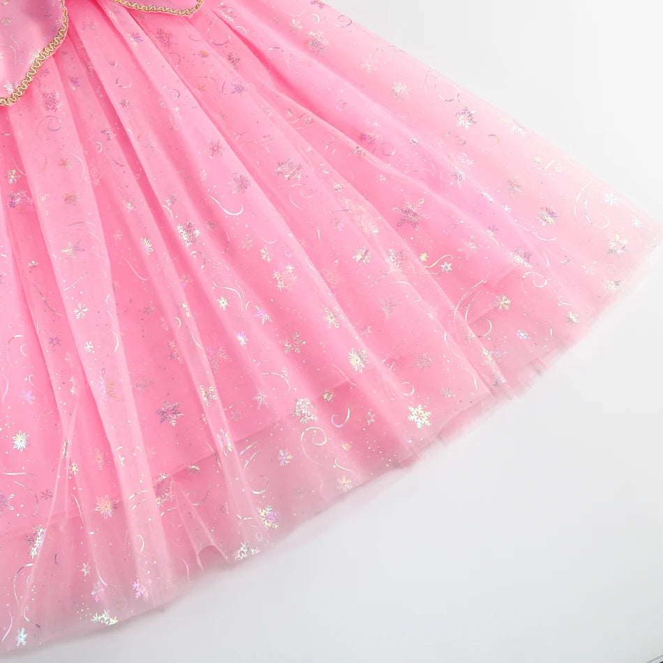 Pink Princess Dress for Girls – Sparkly Fairy Tale Costume