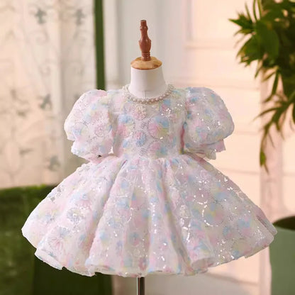 Pastel Garden Sparkle Dress