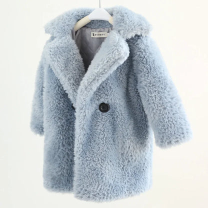Fluffy Cloud Faux Fur Coat