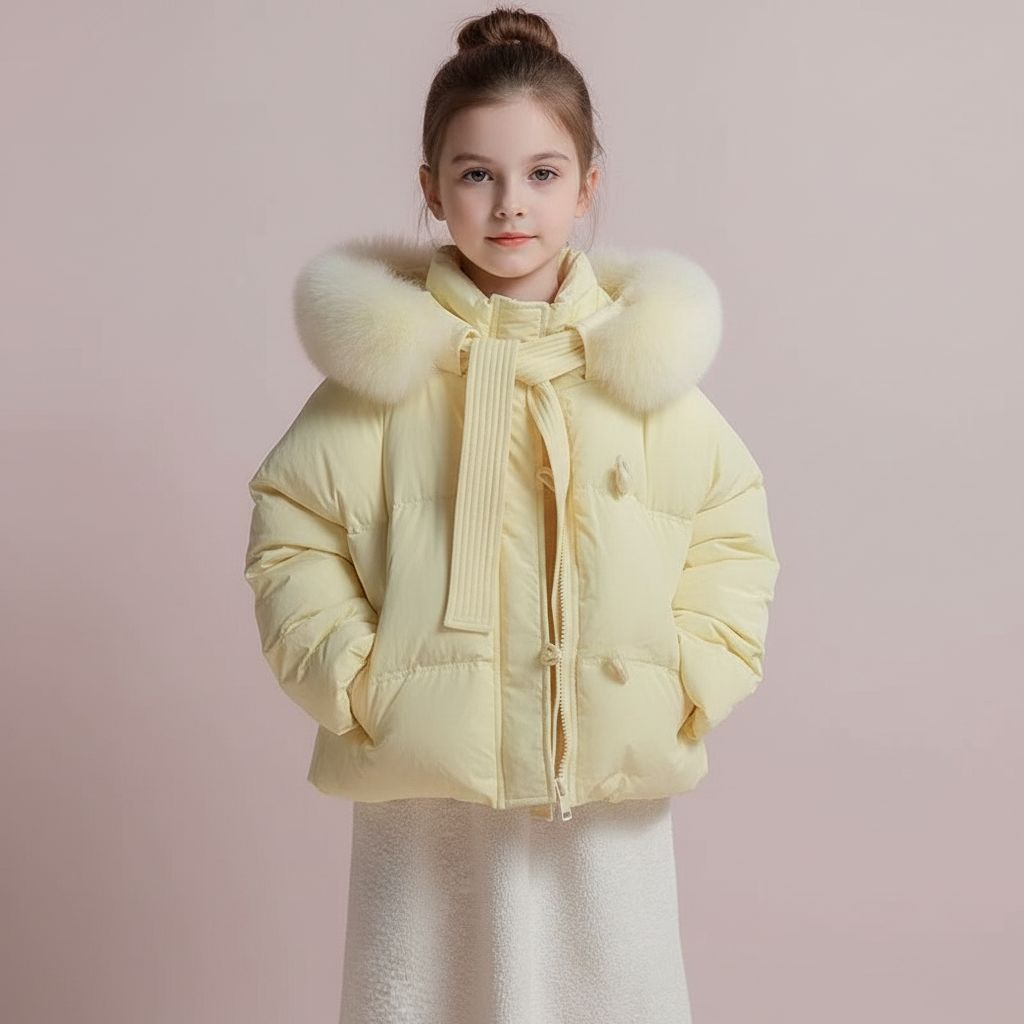 Winter Bow Charm Coat
