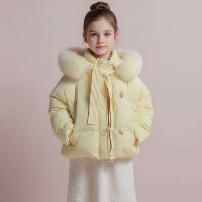 Winter Bow Charm Coat