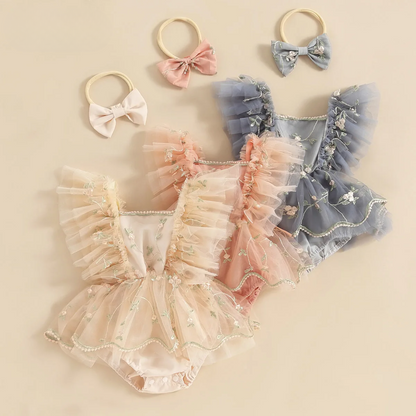 Fairy Garden Baby Romper Set